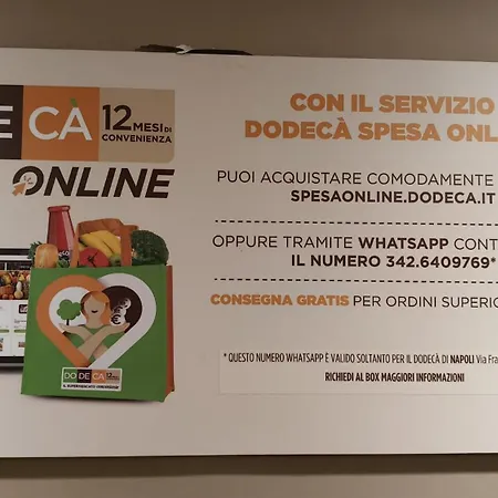 아파트 Blue Dream - Ad Un Passo Dai Castelli E Dal Mare - Chiaia *